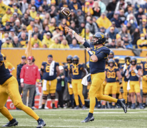On same day Major Harris has No. 9 retired, WVU and Oklahoma State will feature QB duel
